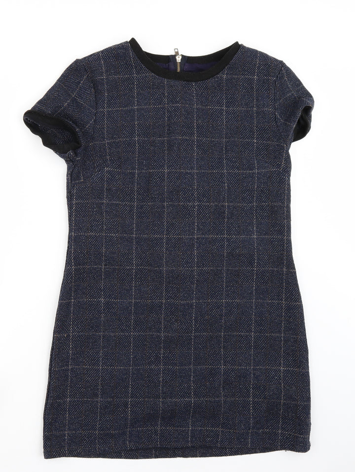 Apricot Womens Blue A-Line Size 12