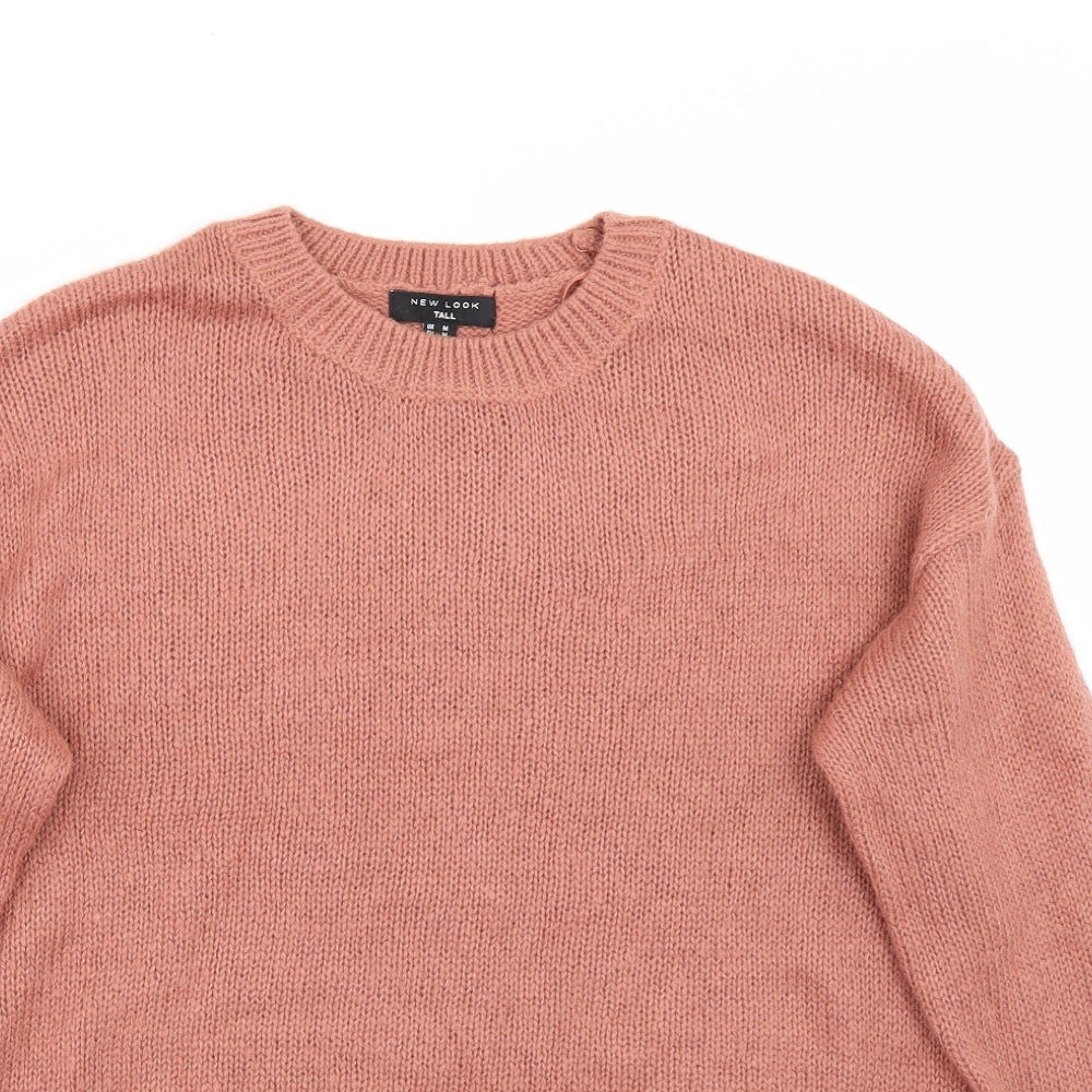 Newlook Womens Pink   Pullover Jumper Size M