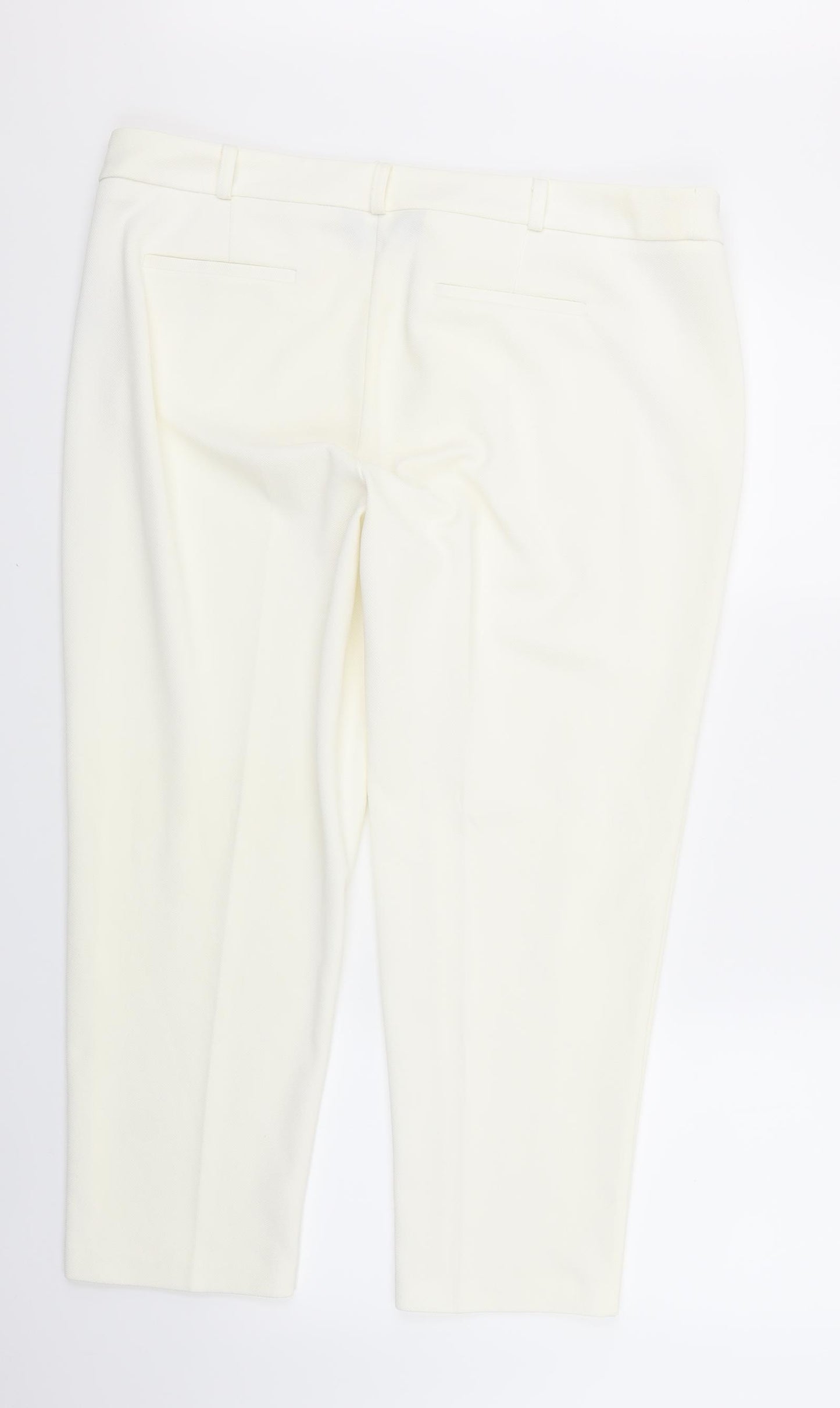 Dorothy Perkins Womens White   Sweatpants Trousers Size 16