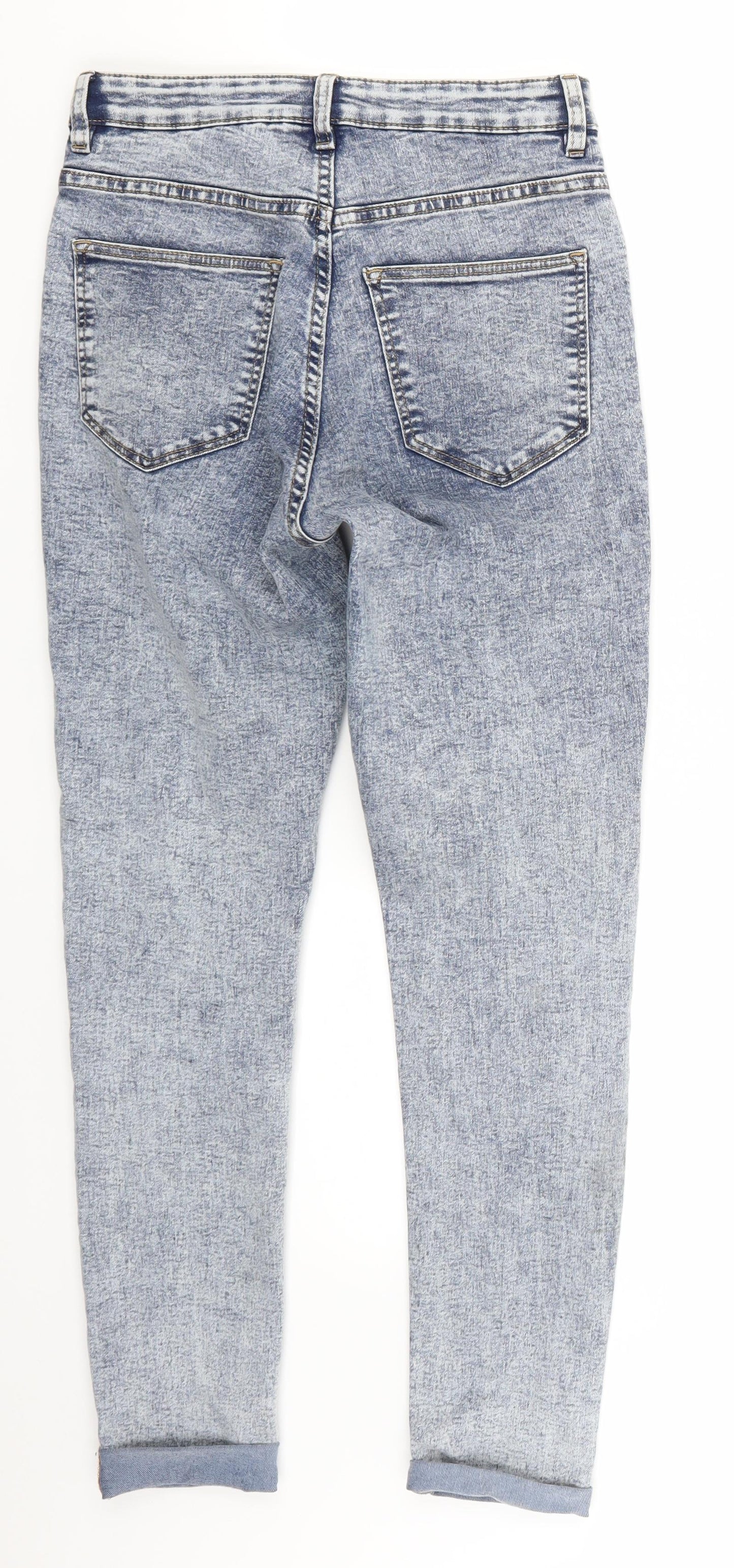 H&M Womens Blue  Denim Skinny Jeans Size 8