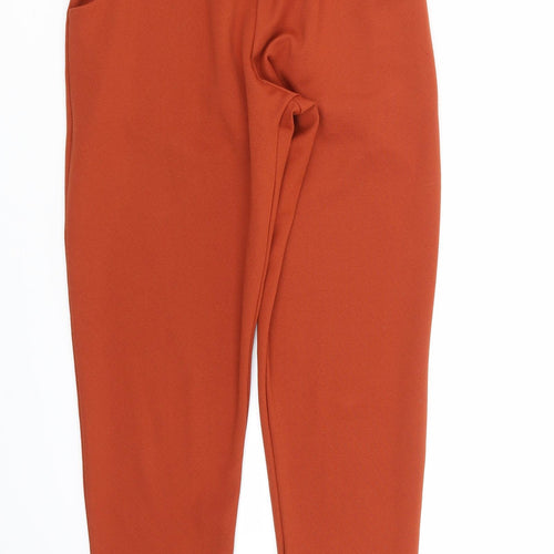 Quiz Womens Orange   Trousers  Size 6