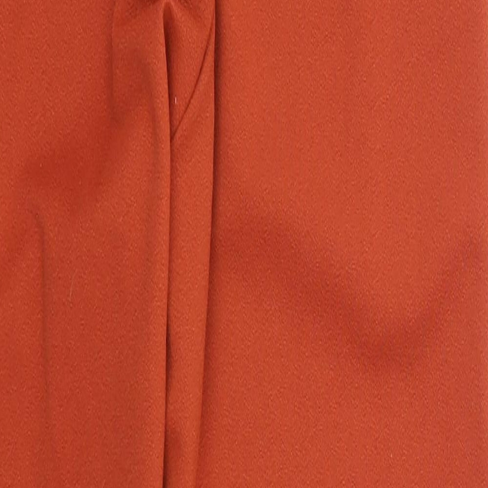 Quiz Womens Orange   Trousers  Size 6