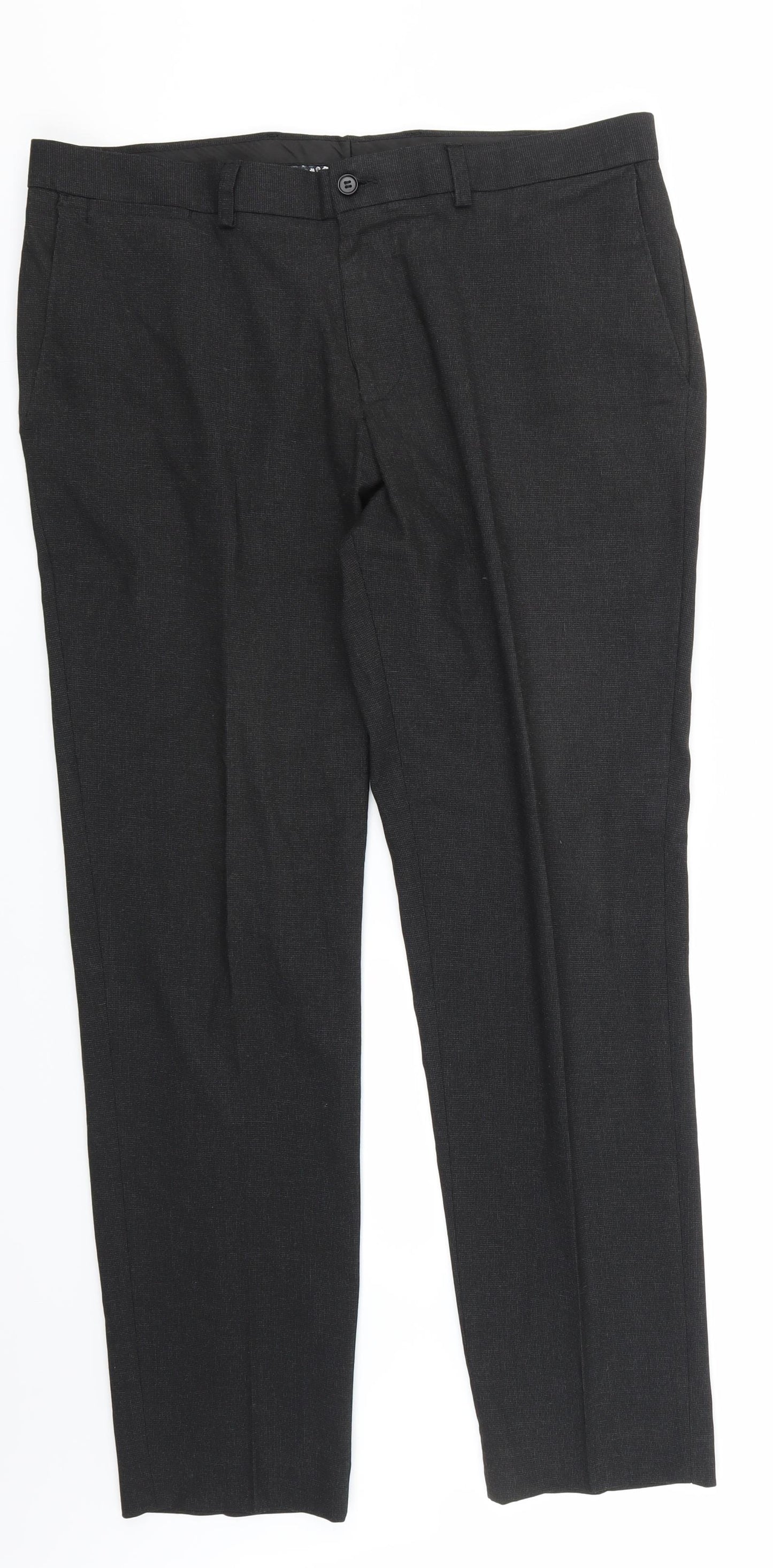 TU Mens Black   Trousers  Size 36 in L31 in