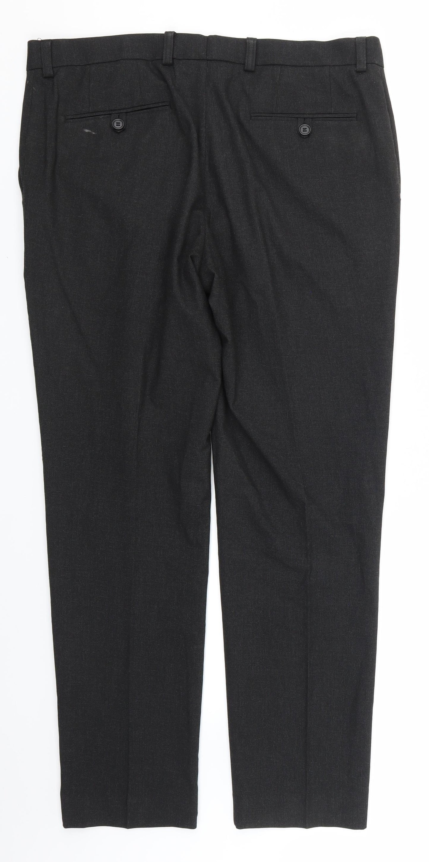 TU Mens Black   Trousers  Size 36 in L31 in