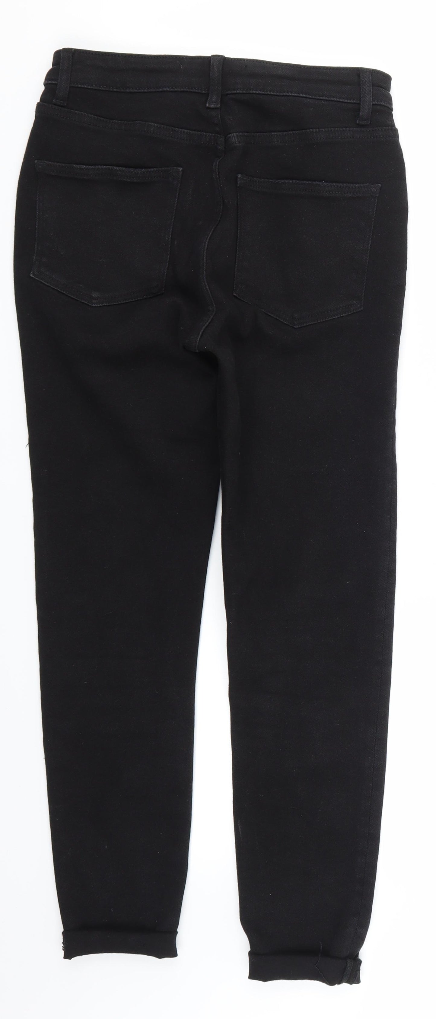 Denim & co Womens Black  Denim Skinny Jeans Size 10