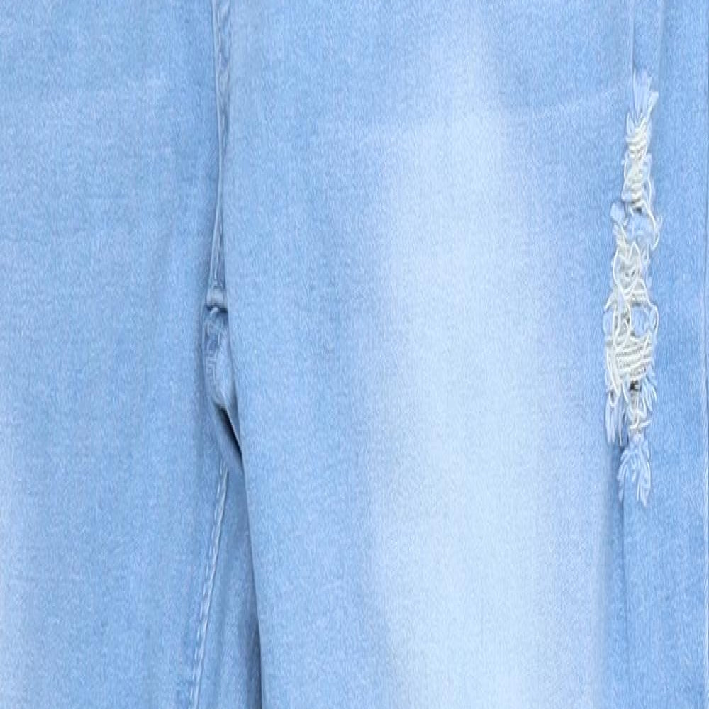 SheIn Womens Blue  Denim Skinny Jeans Size XL