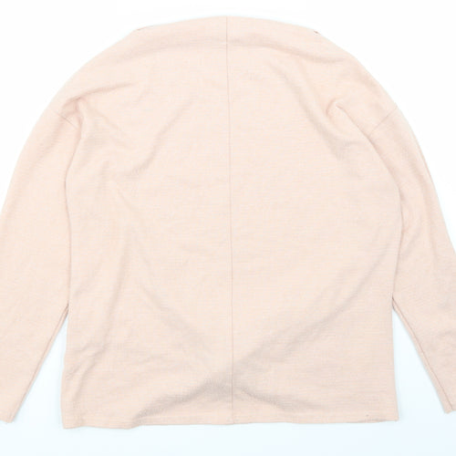 George Womens Pink Solid  Top Pyjama Set Size 14