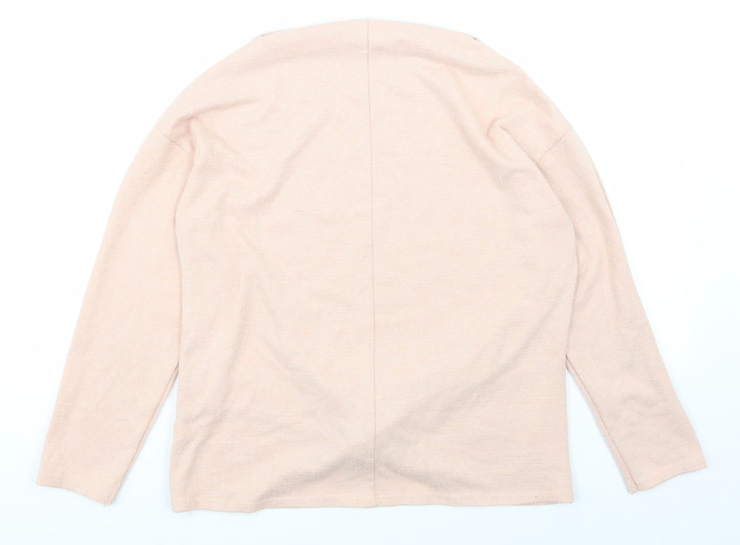 George Womens Pink Solid  Top Pyjama Set Size 14