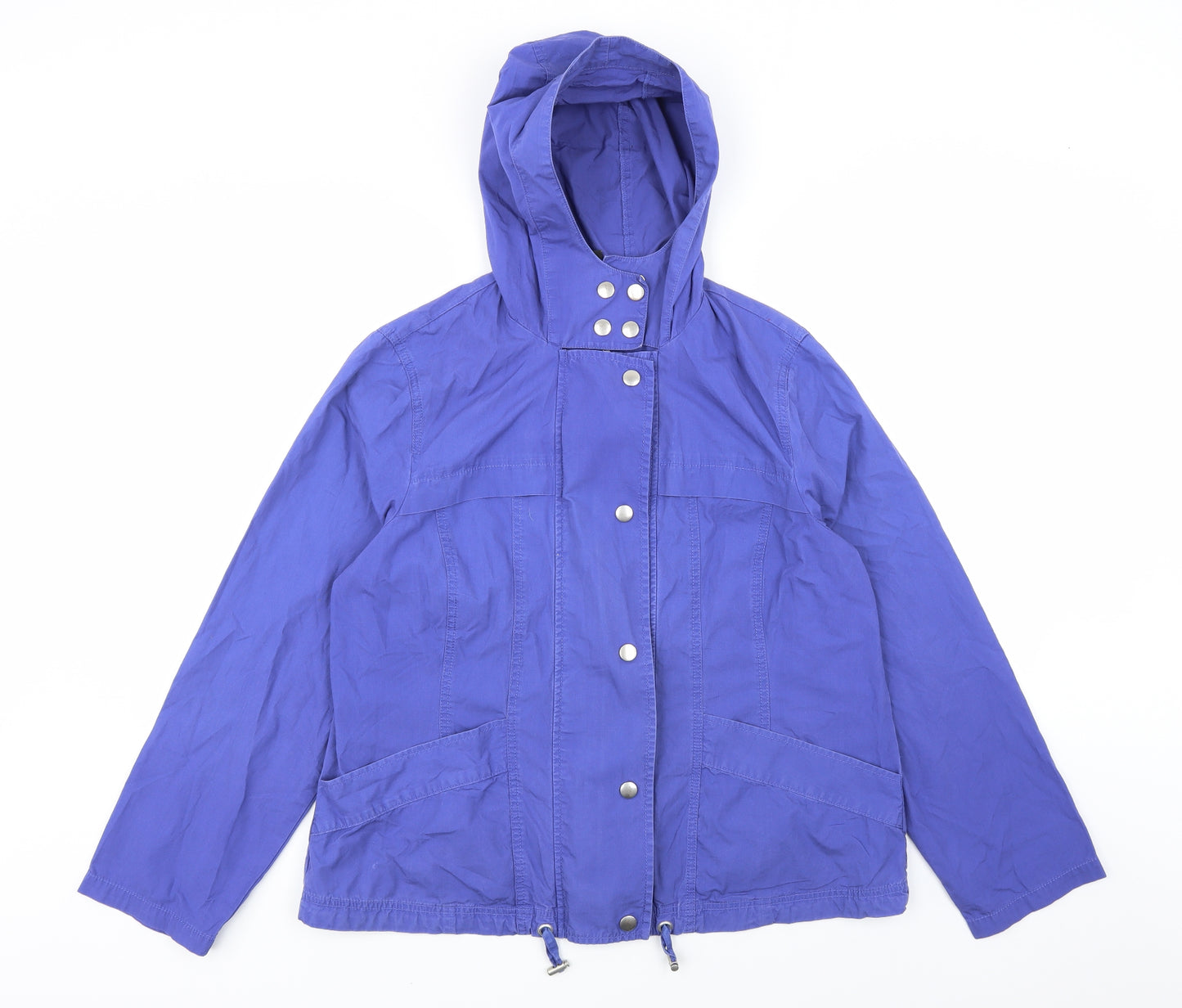 Marks and Spencer Womens Purple   Rain Coat Coat Size 16