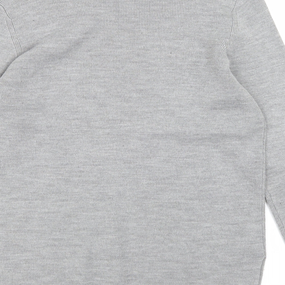 Papaya Womens Grey   Basic T-Shirt Size S