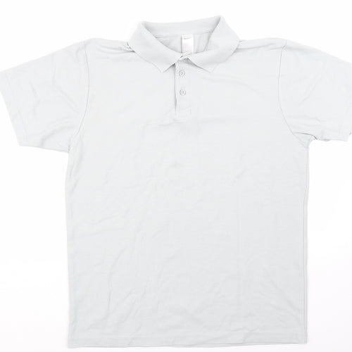 Alexander Mens Grey    Polo Size L