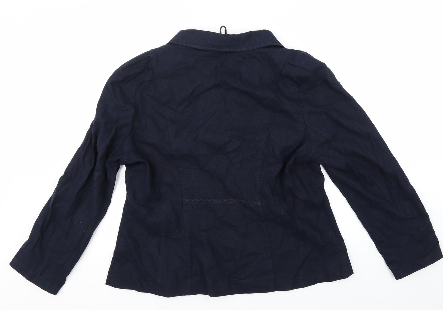 Per Una Womens Blue   Jacket Blazer Size 18