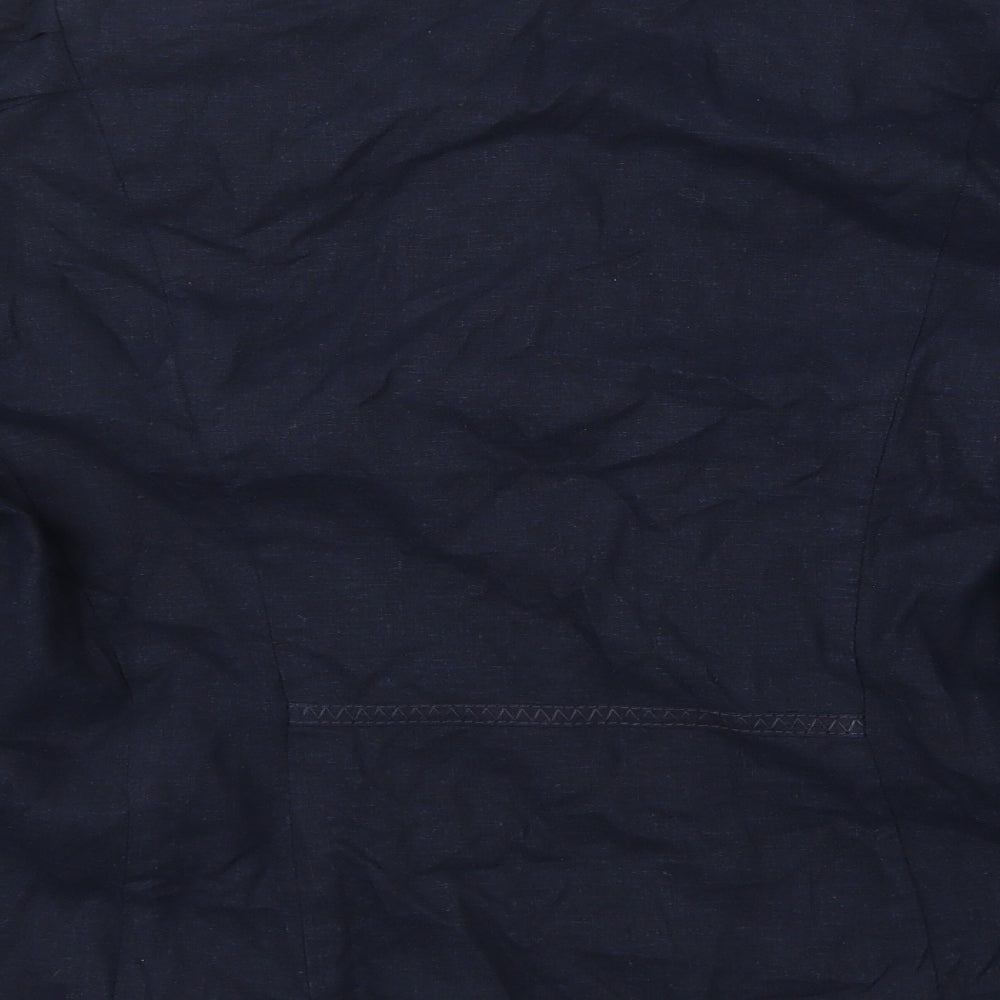 Per Una Womens Blue   Jacket Blazer Size 18