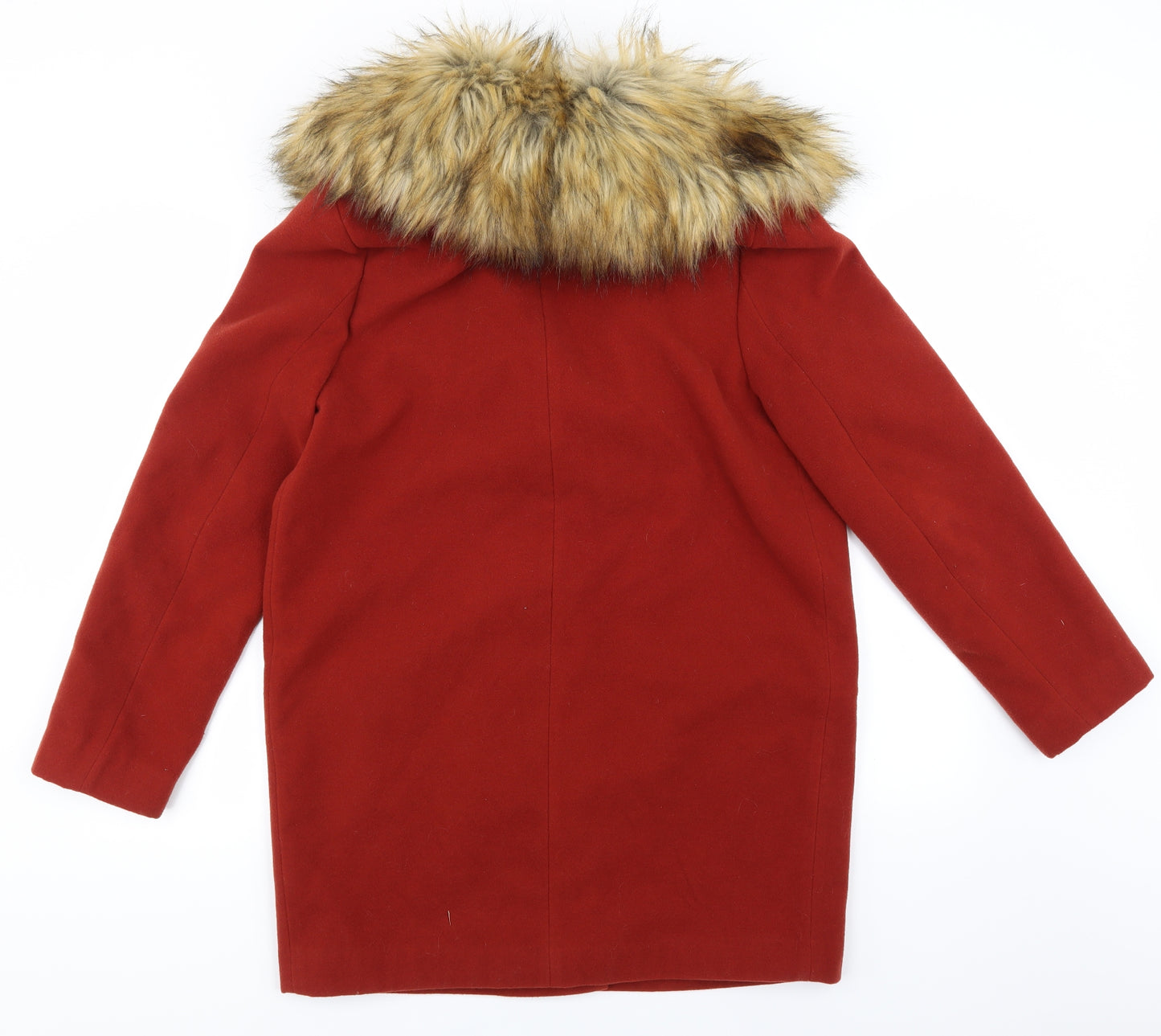 Primark Womens Orange   Trench Coat Coat Size 12