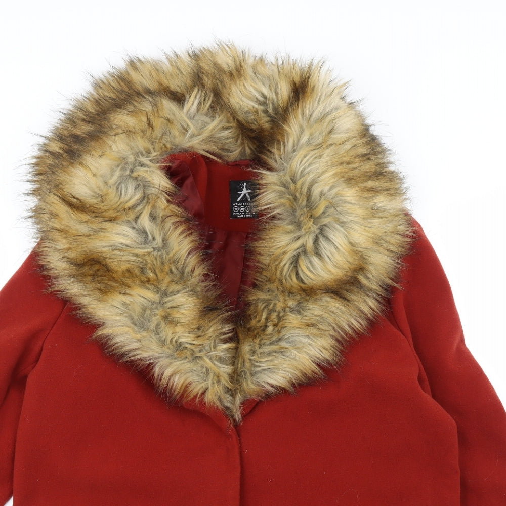 Primark Womens Orange   Trench Coat Coat Size 12