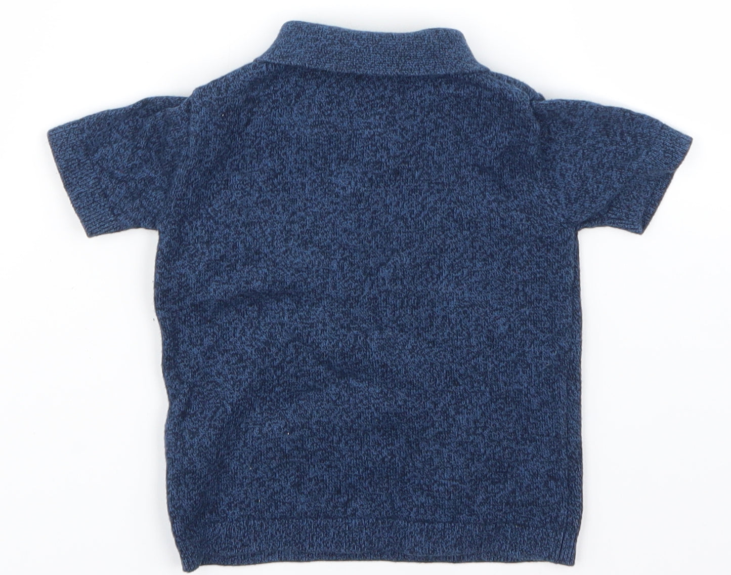 NEXT Boys Blue   Basic Polo Size 6-9 Months
