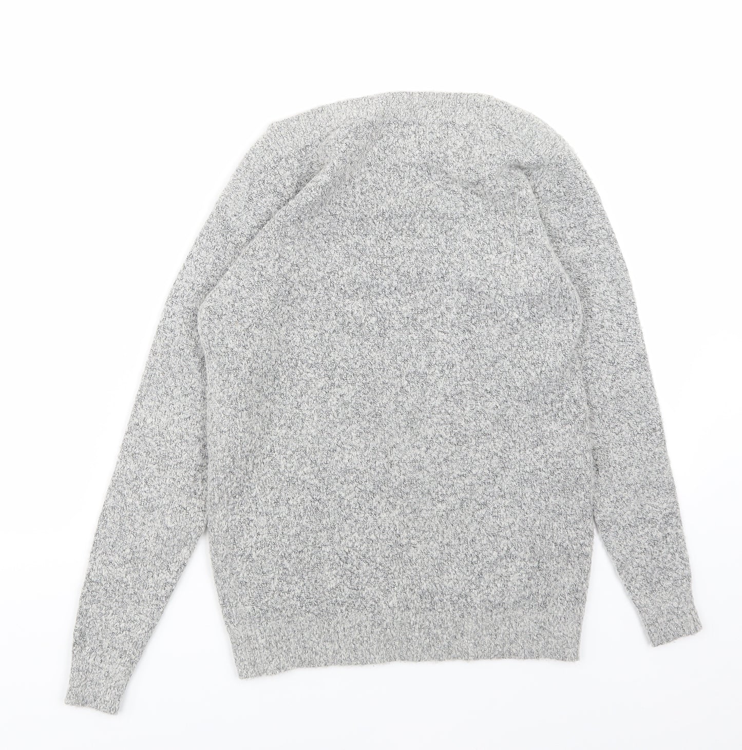 M&Co Womens Grey   Basic T-Shirt Size 8