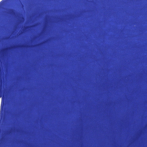 Just Elegance Womens Blue   Basic T-Shirt Size S