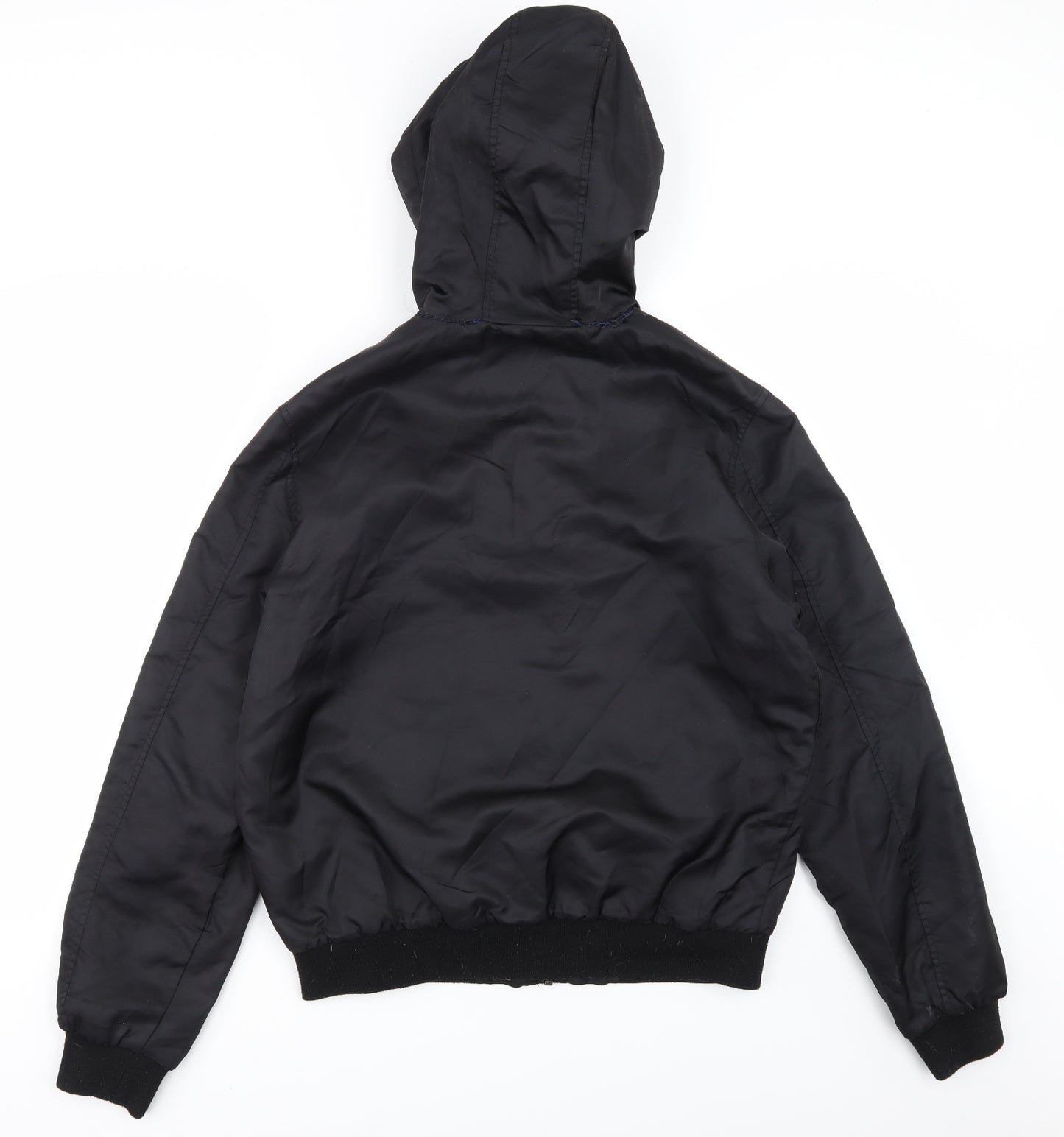 Topman Mens Black   Bomber Jacket Jacket Size M