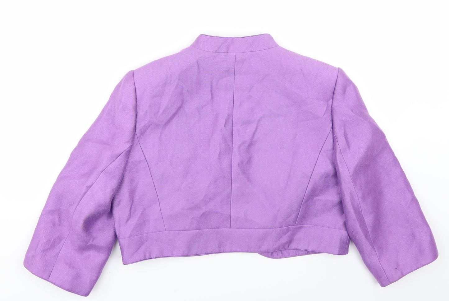 Jacques Vert Womens Purple   Jacket Blazer Size 16