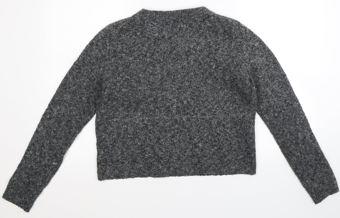 French Connection Womens Grey  Knit Pullover Jumper Size L