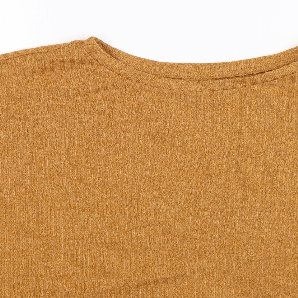 Papaya Womens Beige  Knit Pullover Jumper Size 18  - Oversized
