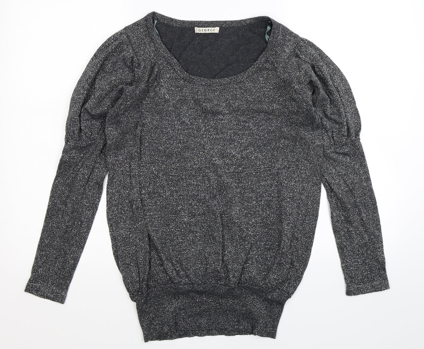 George Womens Silver   Pullover Jumper Size 14