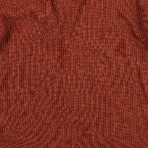 Preworn Womens Brown  Knit Cardigan Jumper Size 3XL