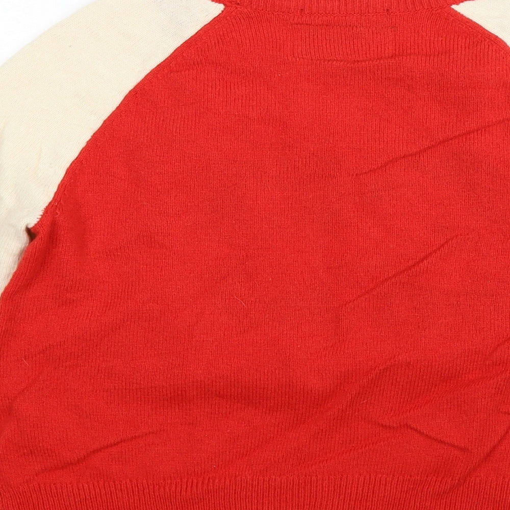 Superdry Womens Multicoloured  Knit Pullover Jumper Size M