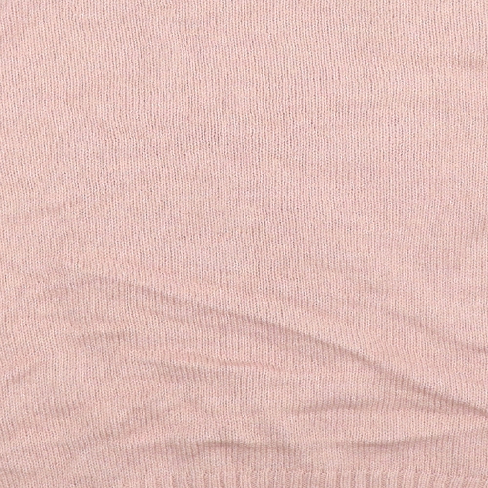 NEXT Womens Pink  Knit Pullover Jumper Size 12