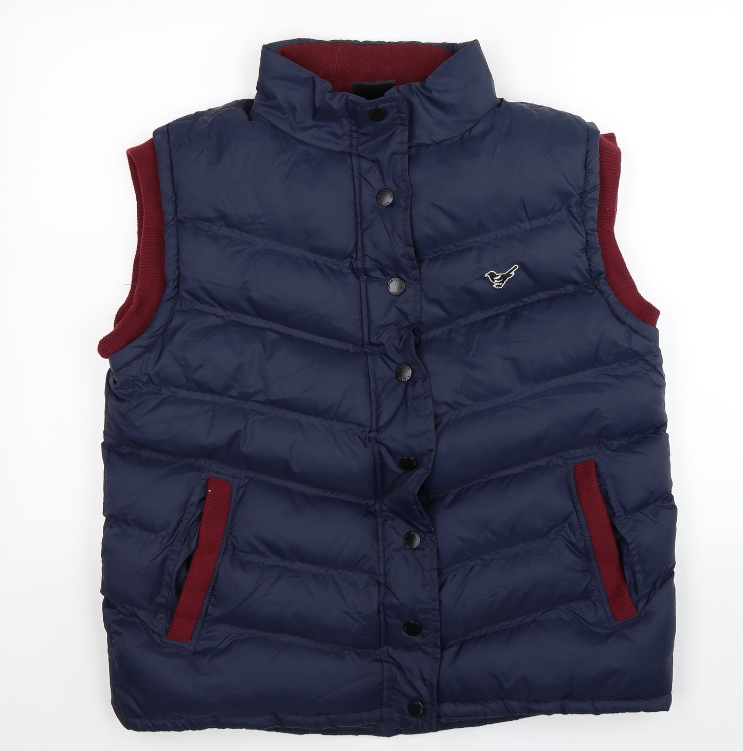 Newcastle United Mens Blue   Gilet Jacket Size L
