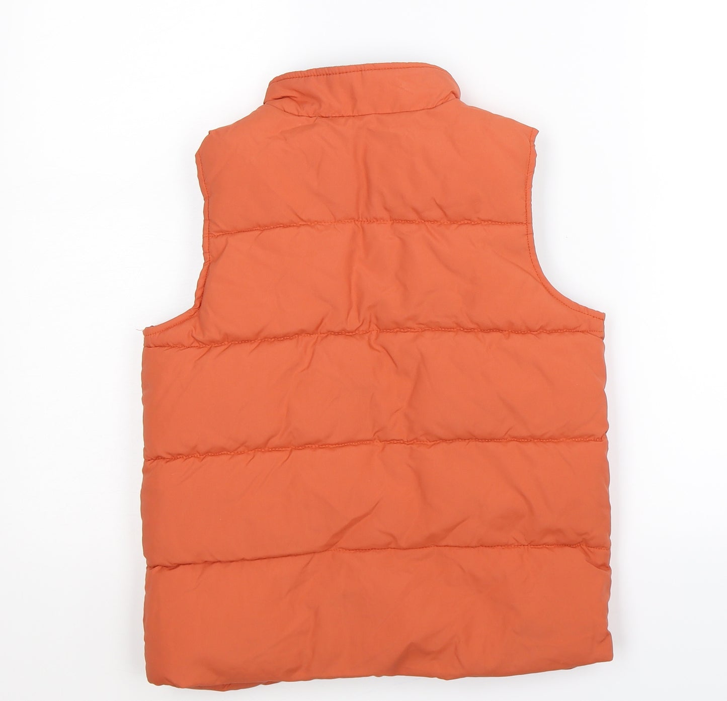 John Lewis Boys Brown   Gilet Jacket Size 7 Years