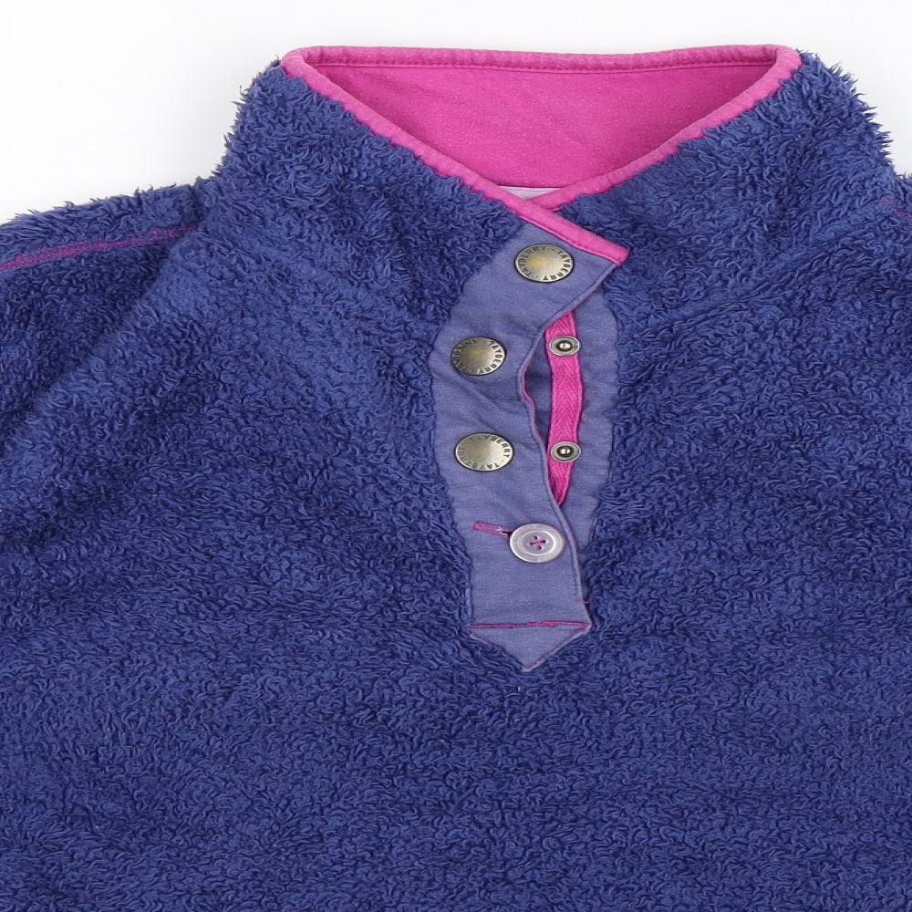 Tayberry Womens Blue  Fleece Jacket  Size M