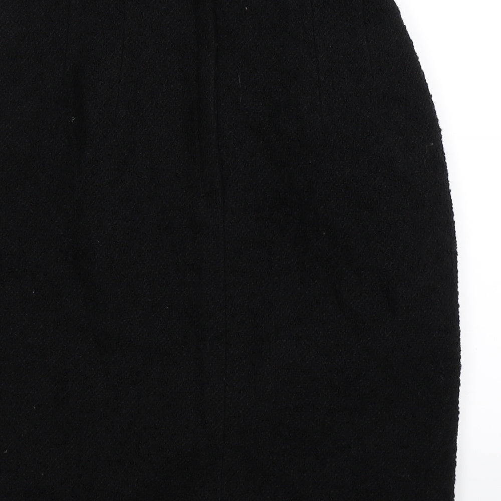 Richards Womens Black  Knit Straight & Pencil Skirt Size 10