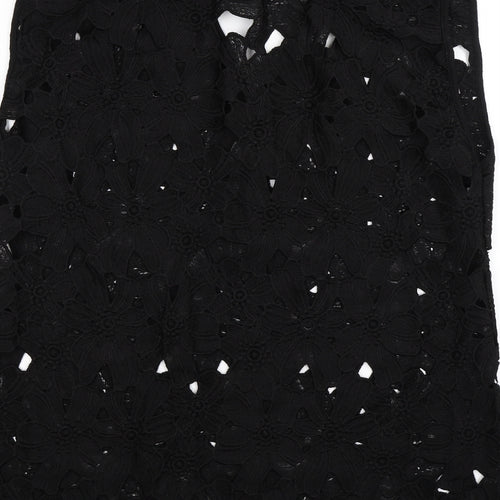 Atmosphere Womens Black Floral  Basic Blouse Size XL