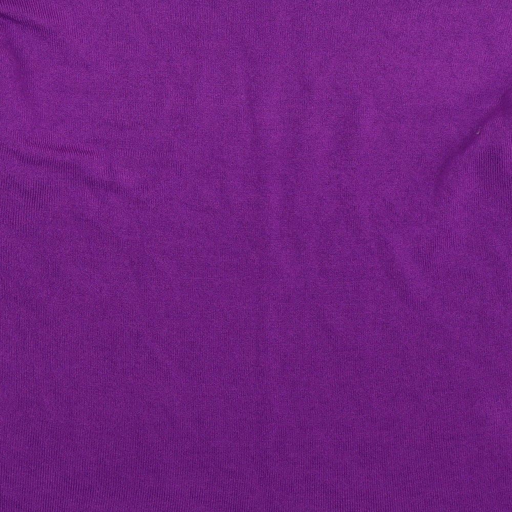 Pep&Co Womens Purple  Knit Pullover Jumper Size 14