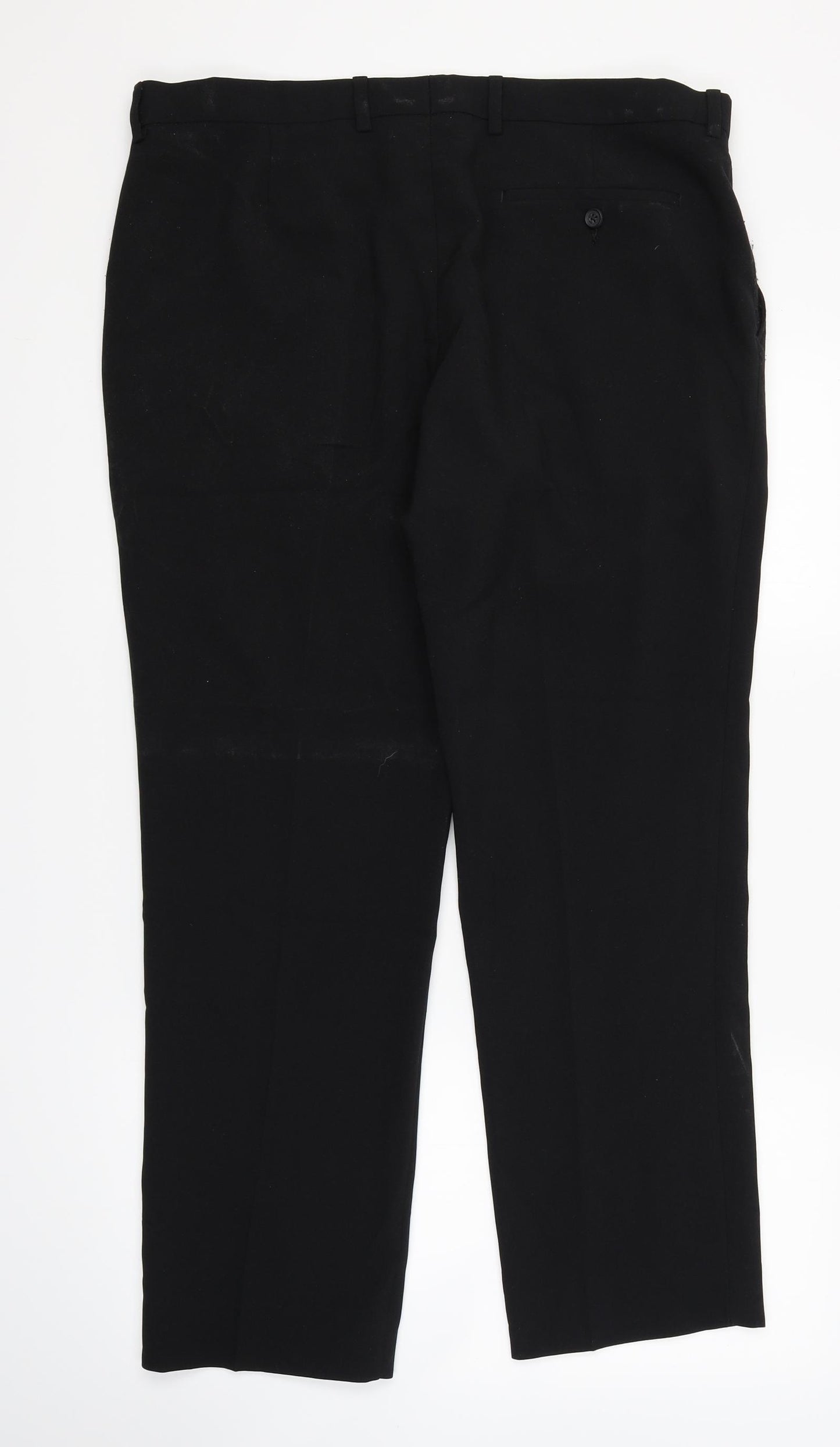 TU Mens Black   Trousers  Size 36 L28 in
