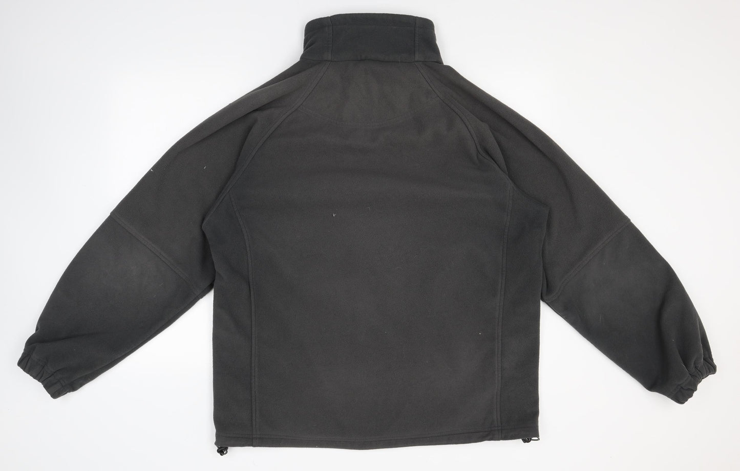 Wynnster Mens Grey  Flannel Full Zip Jumper Size XL