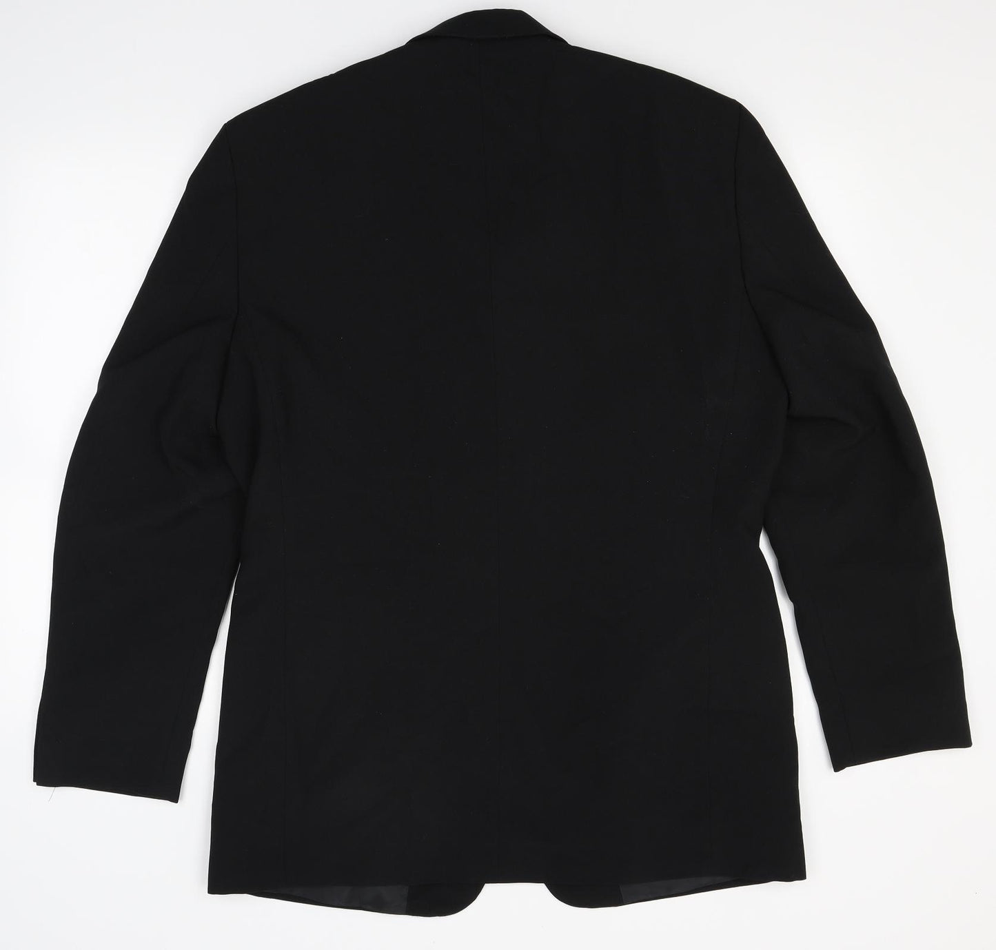 George Mens Black   Jacket Suit Jacket Size 40