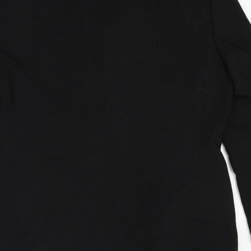 George Mens Black   Jacket Suit Jacket Size 40