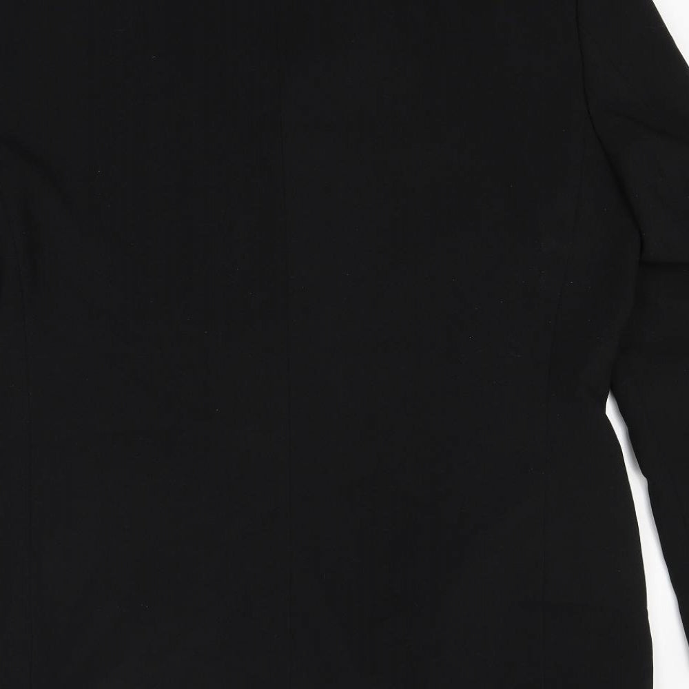 George Mens Black   Jacket Suit Jacket Size 40