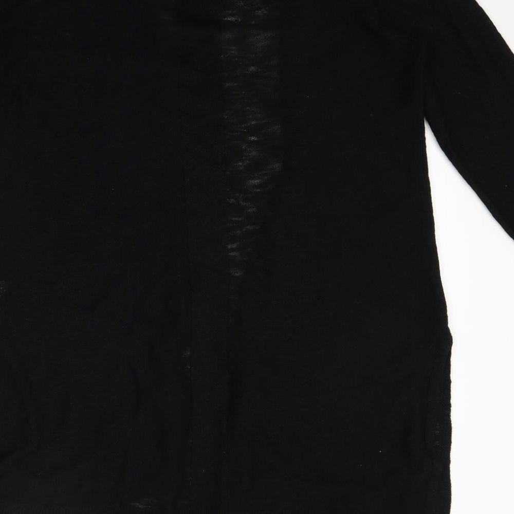 Jones New York Womens Black  Knit Cardigan Jumper Size M