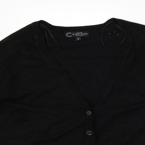 New Look Womens Black   Cardigan Jumper Size 12