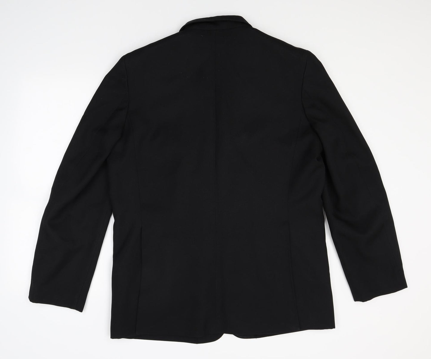 Zeco Mens Black   Jacket Suit Jacket Size 42