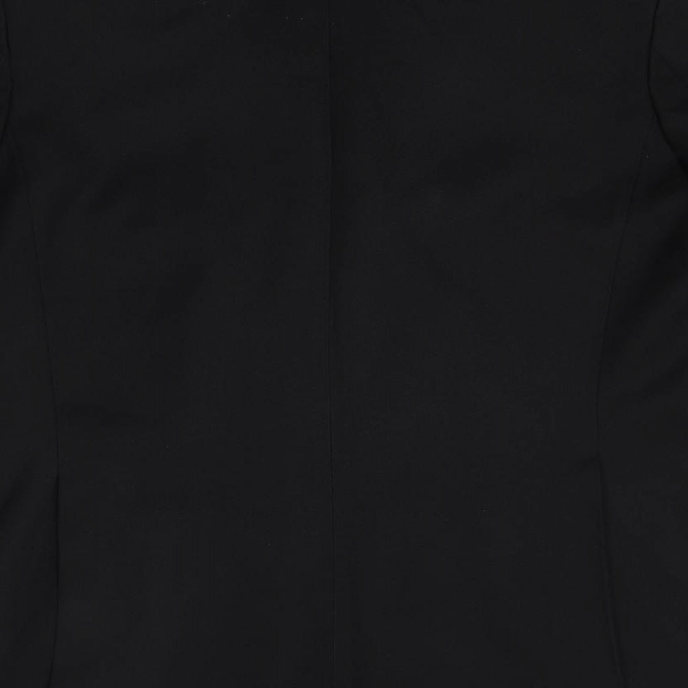 Zeco Mens Black   Jacket Suit Jacket Size 42