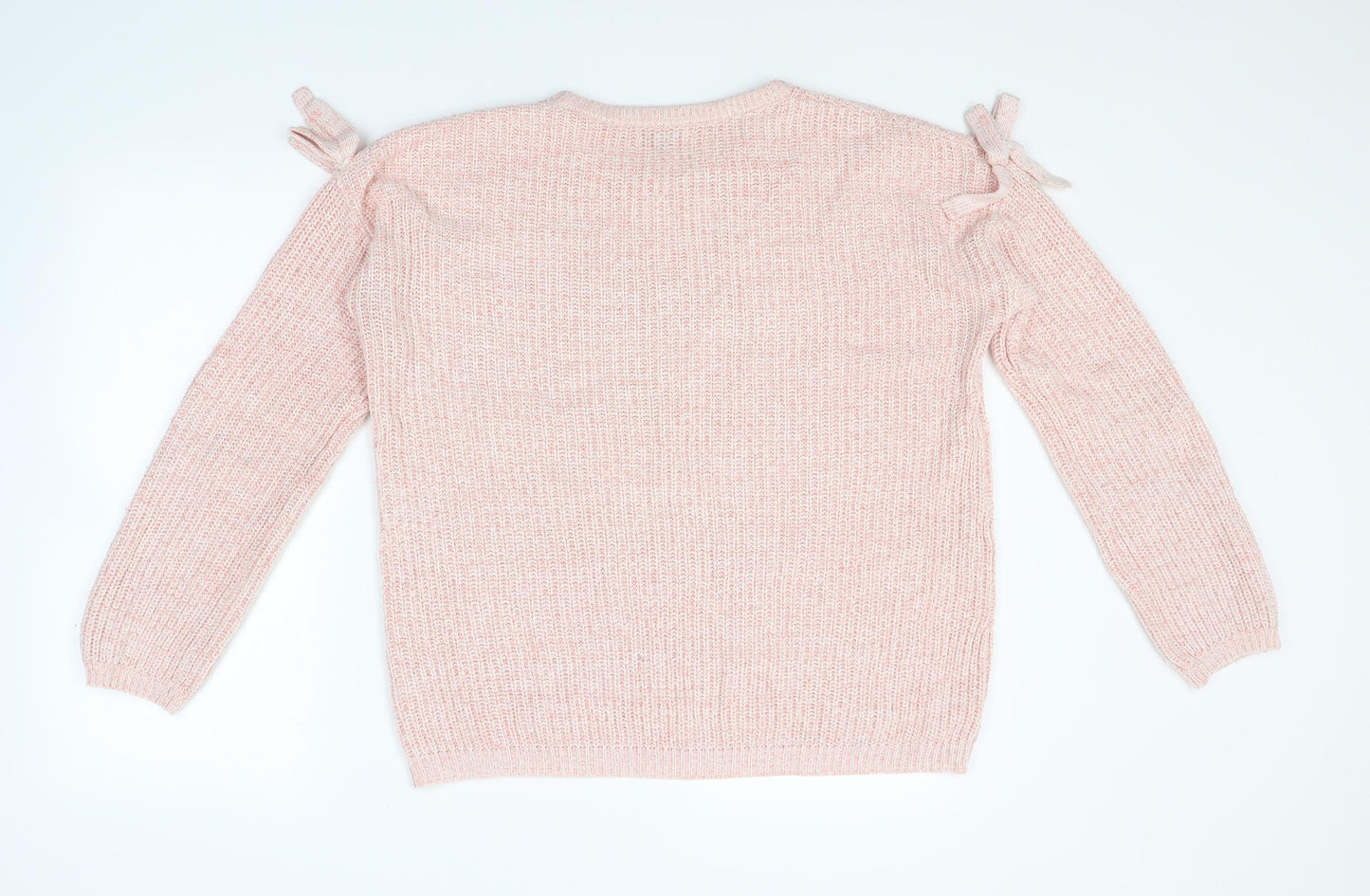 Papaya Womens Pink  Knit Pullover Jumper Size L
