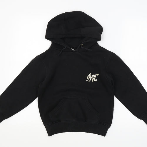Sonneti Girls Black   Pullover Hoodie Size 8-9 Years