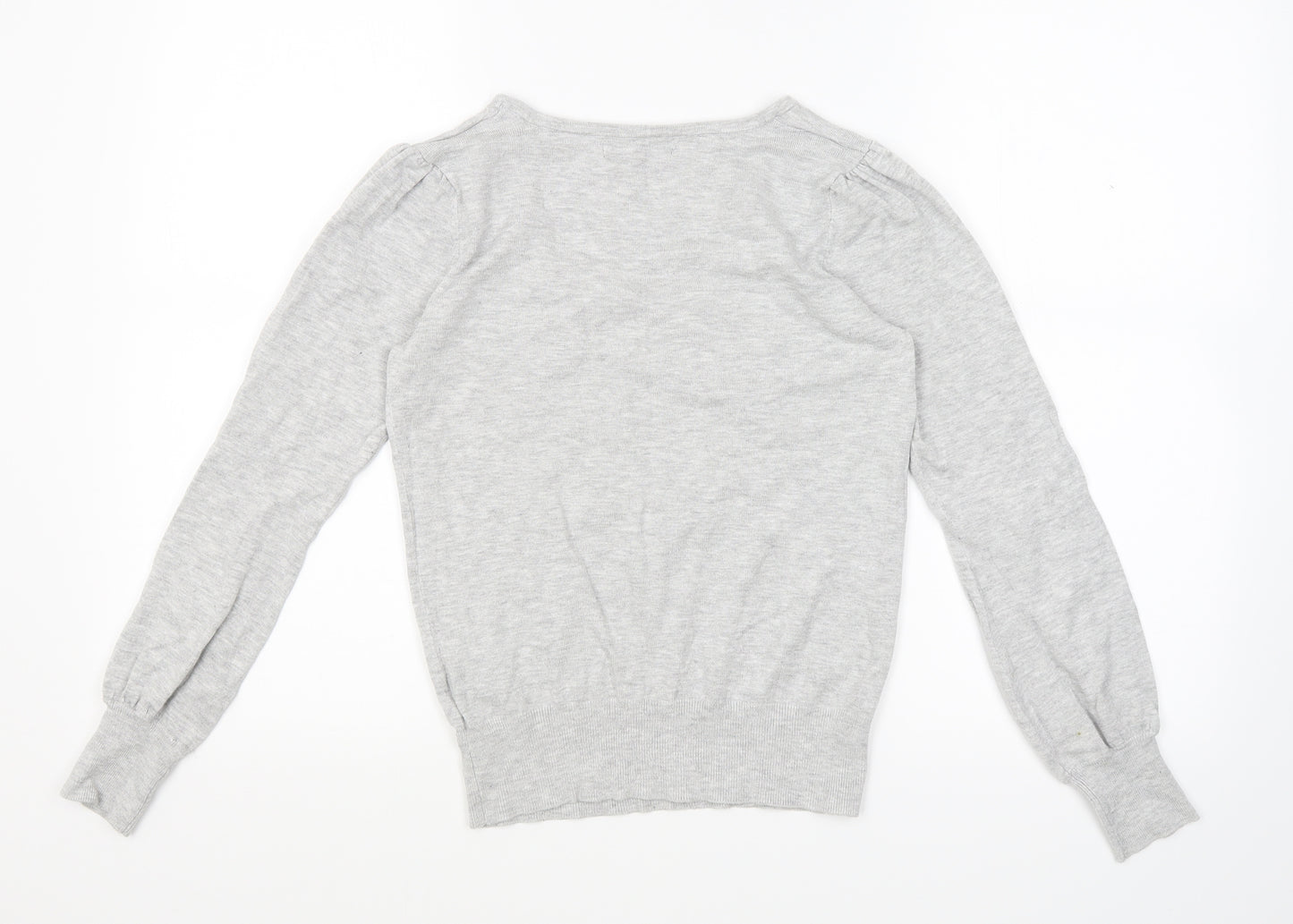 Atmosphere Womens Grey  Knit Pullover Jumper Size 10