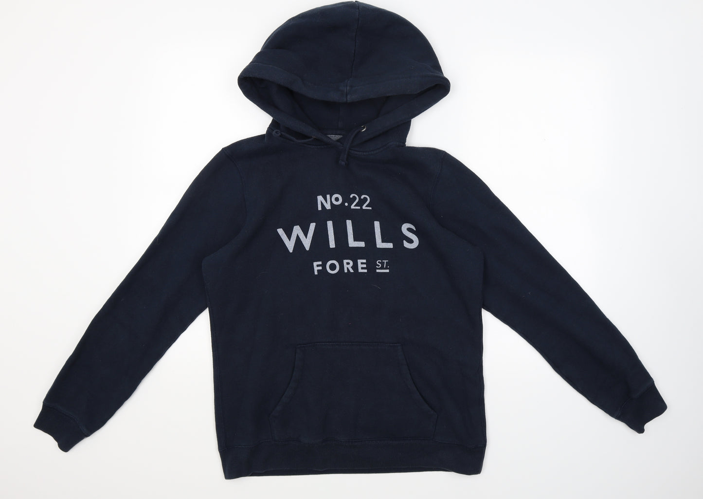 Jack Wills Womens Blue   Pullover Hoodie Size 12