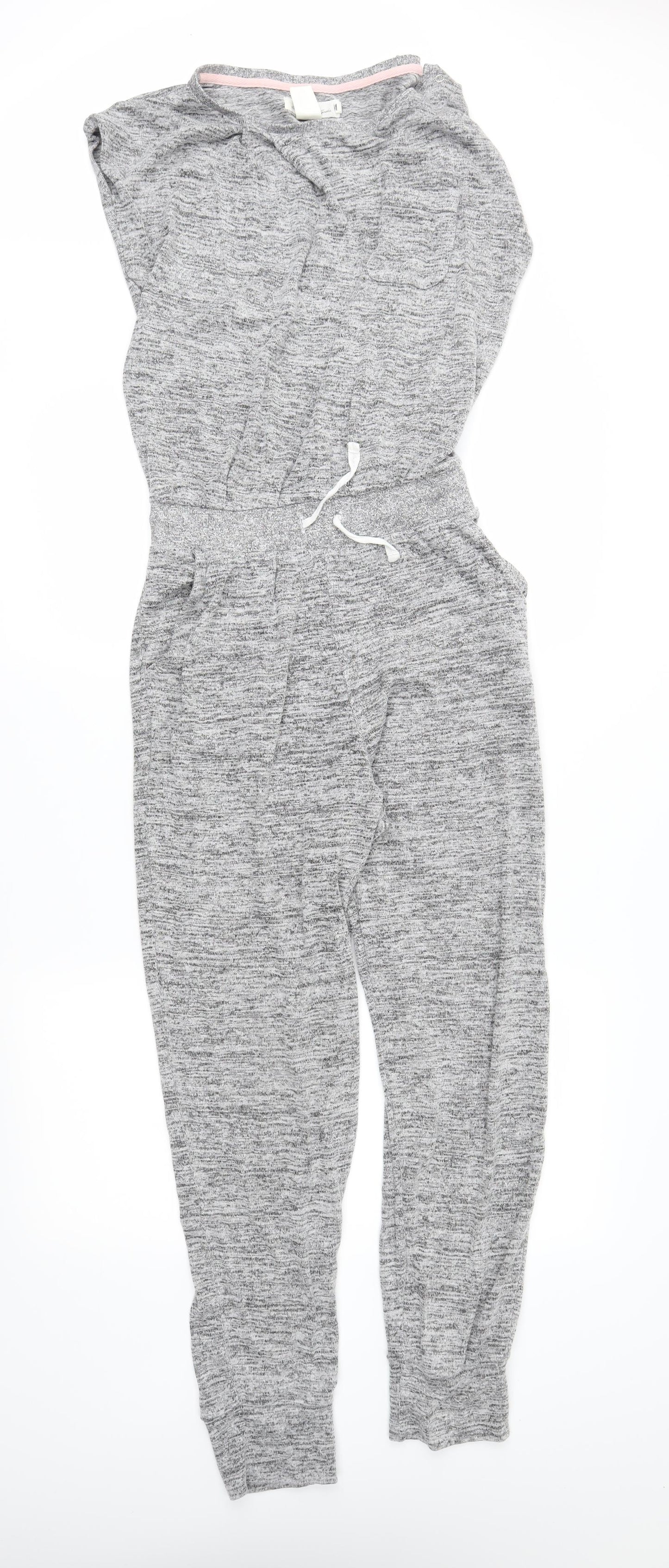 LOGG Womens Grey   Jumpsuit One-Piece Size M L29 in